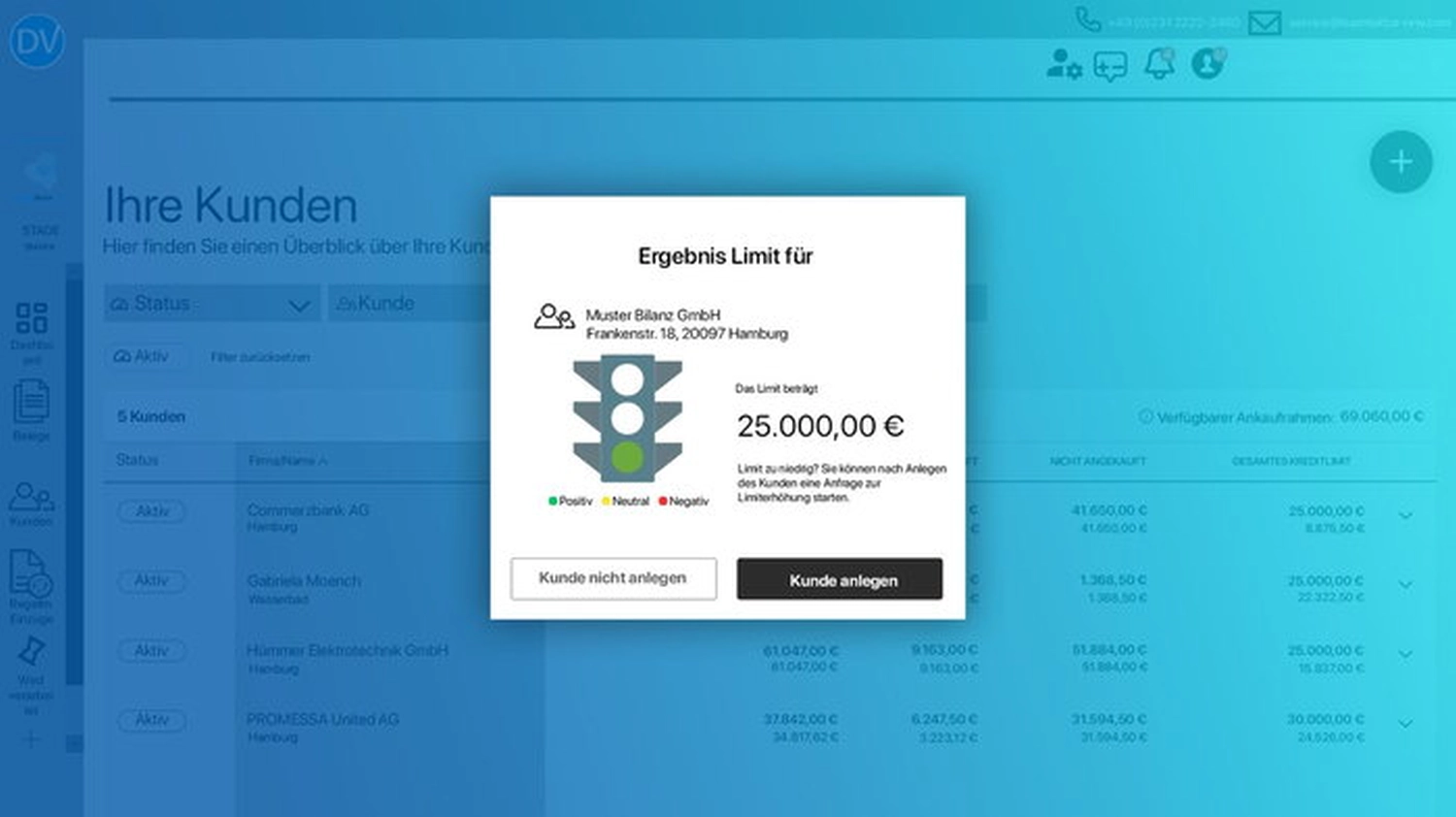 Deutsche Vermögensberatung - Frank Schab Bonitätsprüfung